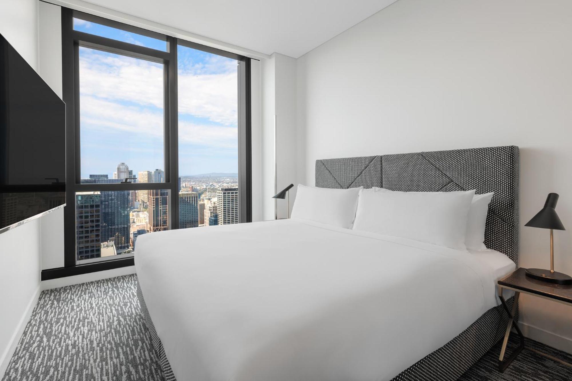 Meriton Suites Μελβούρνη Εξωτερικό φωτογραφία A bedroom at the hotel