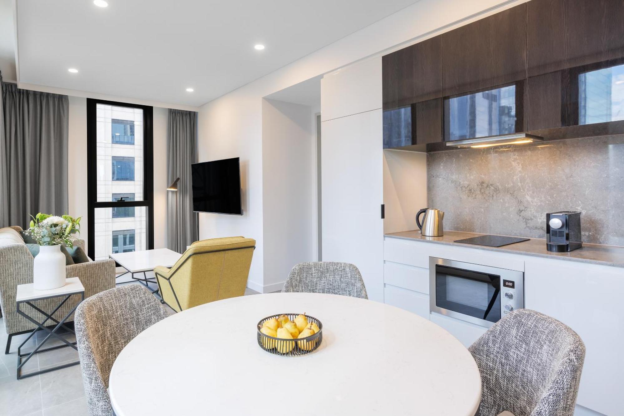 Meriton Suites Μελβούρνη Εξωτερικό φωτογραφία A typical apartment interior