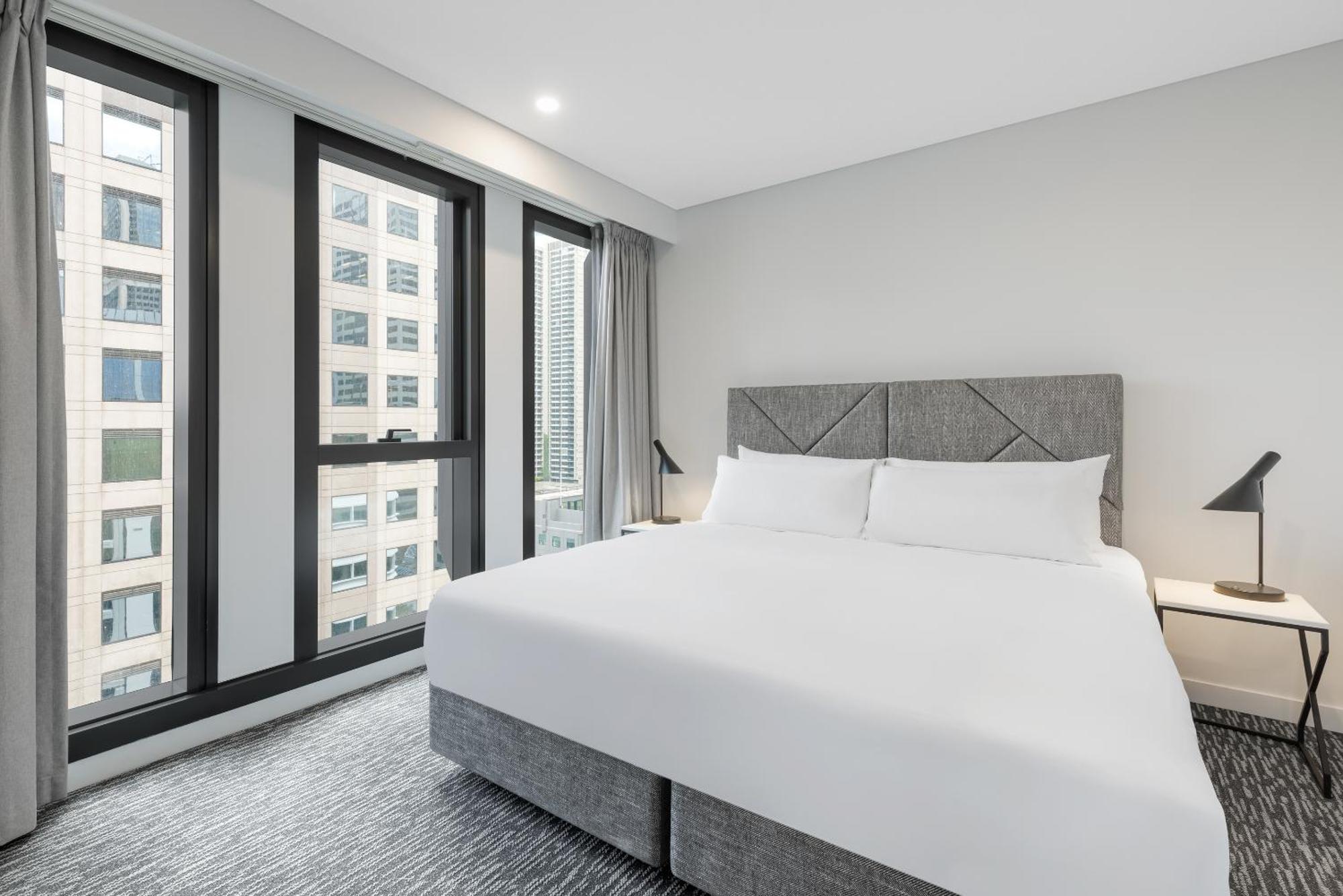 Meriton Suites Μελβούρνη Εξωτερικό φωτογραφία A bedroom at the hotel
