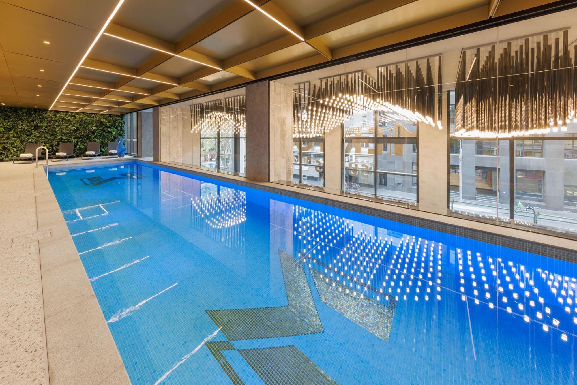 Meriton Suites Μελβούρνη Εξωτερικό φωτογραφία The pool at the 2016 Summer Olympics in Rio de Janeiro