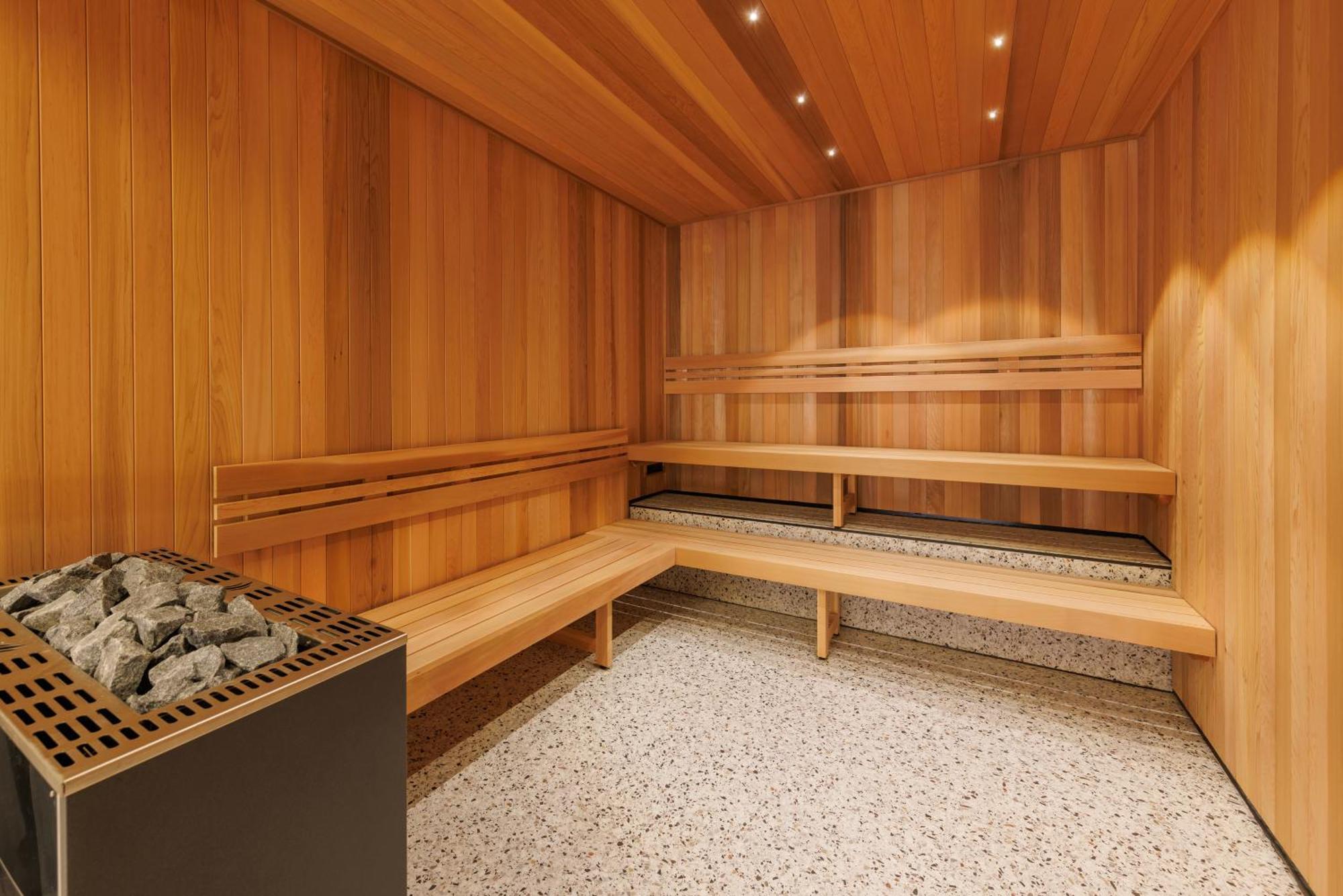Meriton Suites Μελβούρνη Εξωτερικό φωτογραφία A modern Finnish sauna