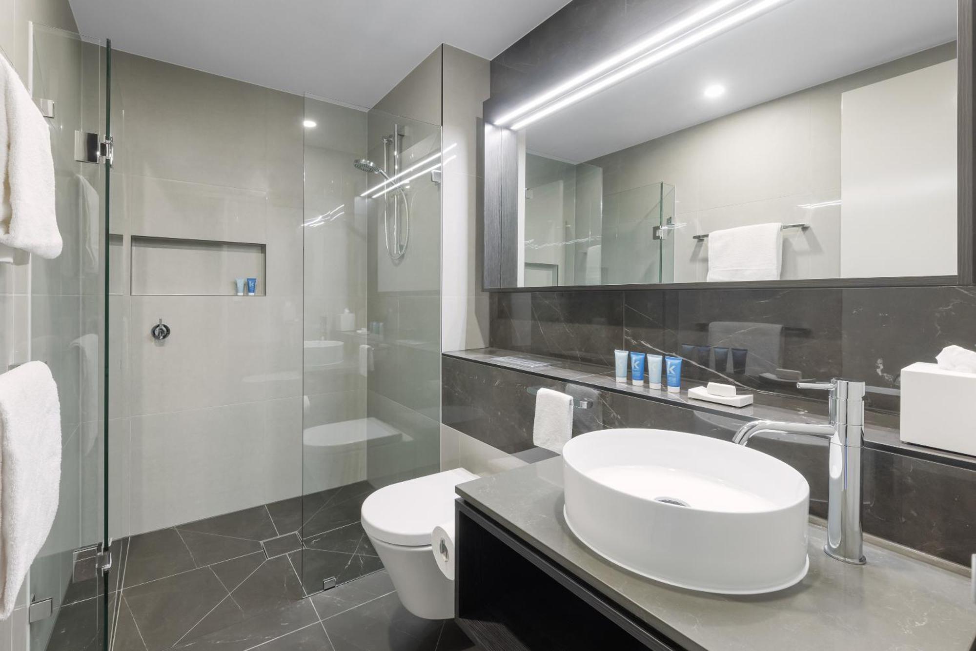 Meriton Suites Μελβούρνη Εξωτερικό φωτογραφία A modern bathroom